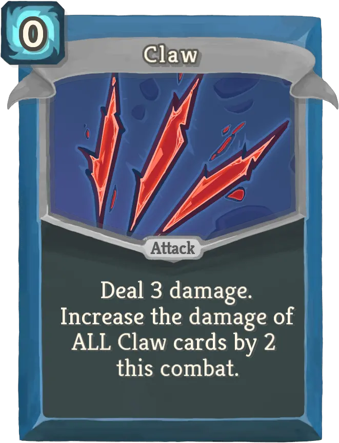 Claw Slay The Spire Wiki Fandom Slay The Spire Claw Png Claw Transparent