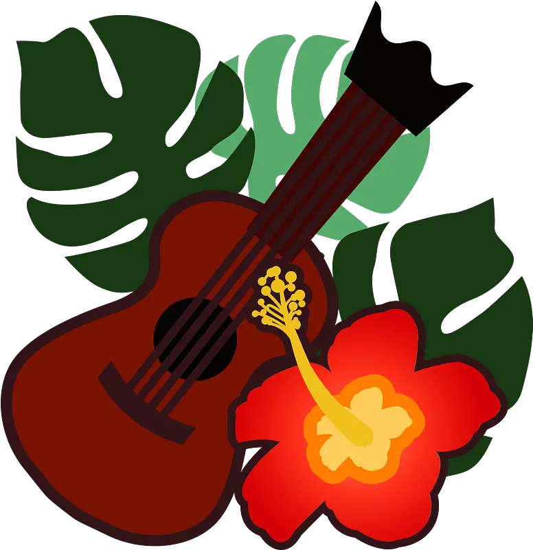 Ukulele Hibiscus Hawaii Clipart Free Download Transparent Hawaiian Ukulele Clipart Png Ukulele Png