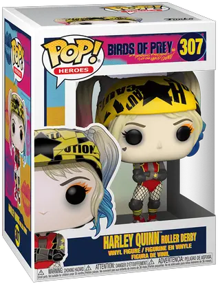 Funko Harley Quinn Funko Pop Roller Png Dc Icon Harley Statue