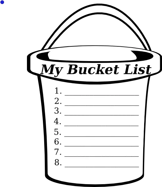 Download Hd Bucket List Clip Art Clip Art Bucket List Clipart Png Bucket Clipart Png