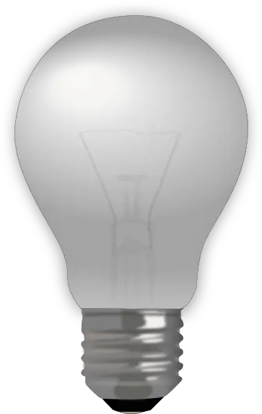 Semi Matte Light Bulb Unlit Clip Art Vector Light Bulb Clip Art Png Bulb Png