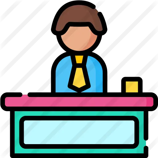 Front Desk Free People Icons Icon Front Desk Png Front Icon