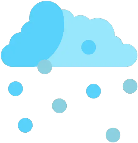 Snowing Icon Of Flat Style Available In Svg Png Eps Ai Clip Art Snowing Png
