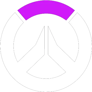 Overwatch Logo White U0026 Purple Decals By Rabeeeto Charing Cross Tube Station Png Sombra Skull Png