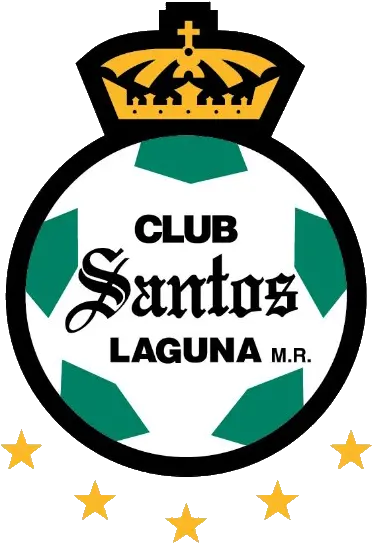 Santos 5estrellaspng U2013 Escudo De Santos Laguna Estrellas Png