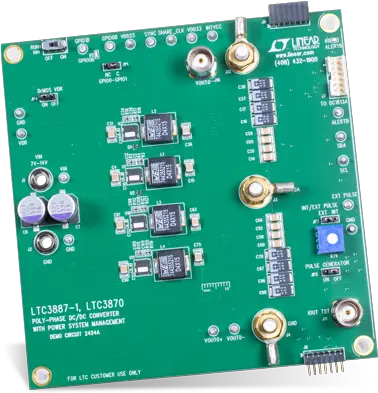 Dc2454a Demonstration Circuit Board Adi Mouser France Electronic Component Png Circuit Board Png