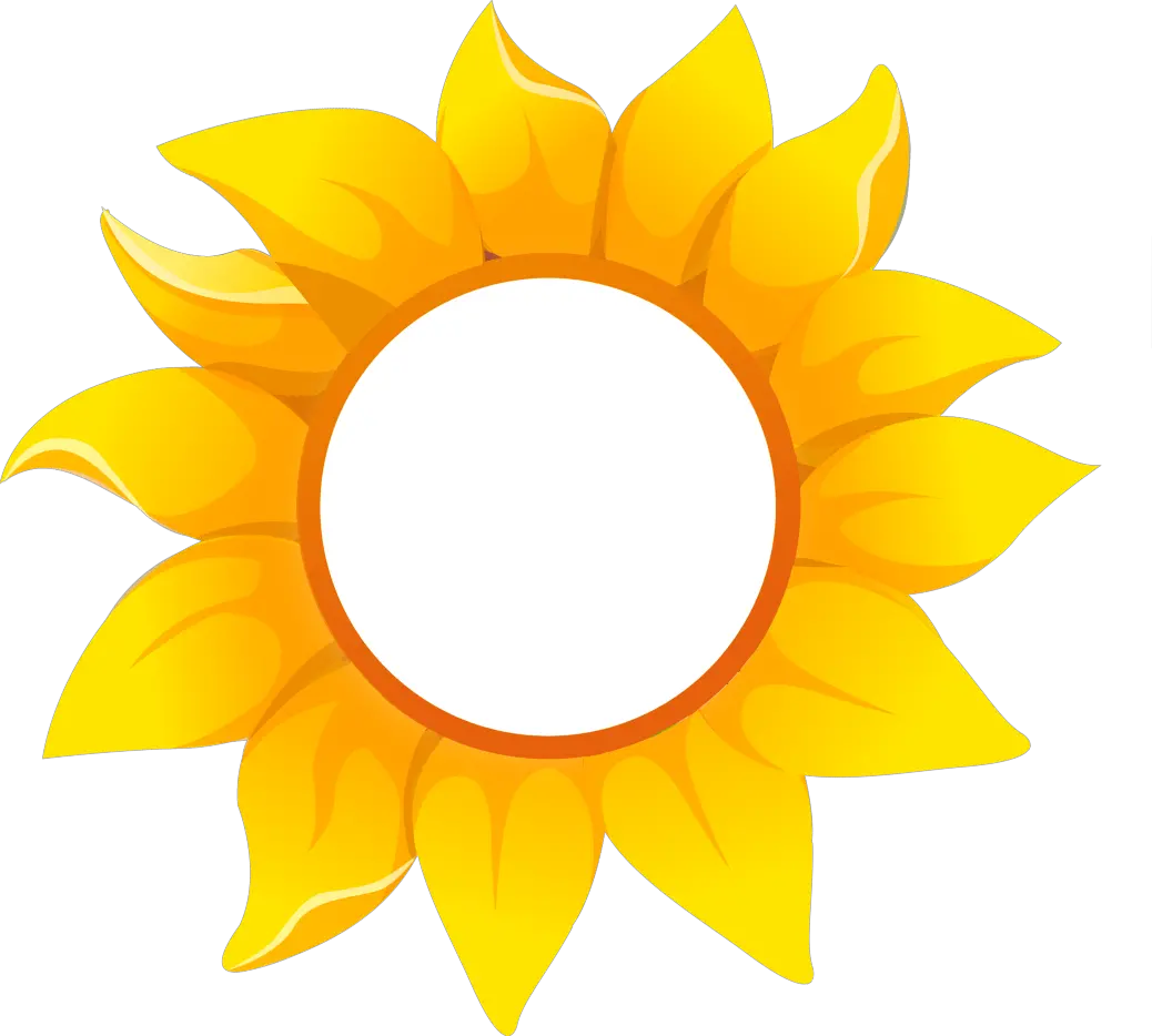 Sunflower Garland Png