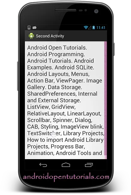 Android Vertical Scrollbar Styling Open Tutorials Scroll Bar Android Studio Png Scroll Bar Png