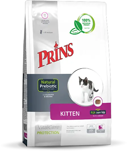 Prins Vitalcare Protection Kitten Prinspetfoodsnl Prins Struvite Png Kitten Png