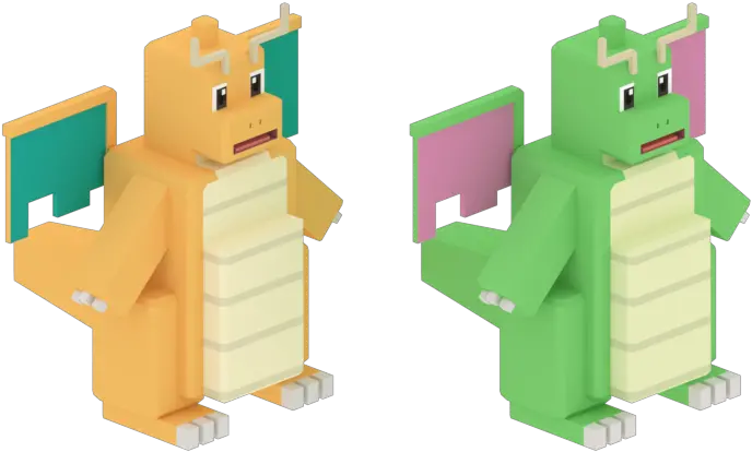 Mobile Pokémon Quest 149 Dragonite The Models Resource Models Resource Pokemon Quest Png Dragonite Png