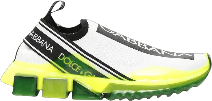 Dolce U0026 Gabbana Sorrento Melt U0027white Fluou0027 Dolce U0026 Gabbana Dolce Gabbana Sneakers Png Dolce Gabbana Logo