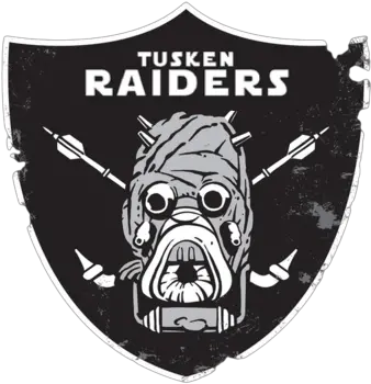 Tusks We Are Tusken Raiders The Mentally Challenged Tusken Raiders T Shirt Png Raiders Logo Transparent