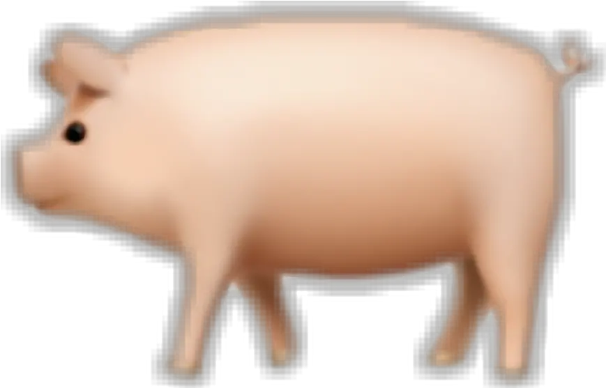 Pigemoji Pig Emojianimals Ive Sticker Pig Emoji Png Pig Emoji Png
