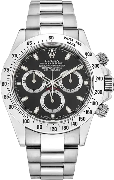 Our Products U2014 The Watch Bracelet Repair Company Rolex Daytona 116520 Black Png Rolex Watch Png