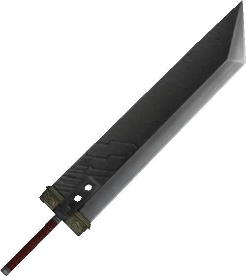 Now You Are Thinking With Portals The Art Of Game Advent Children Buster Sword Png Katana Transparent Background