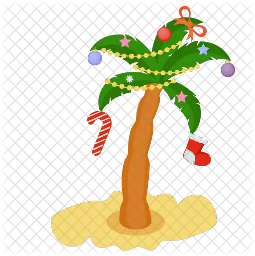 Christmas Tree Icon Transparent Christmas Palm Tree Png Christmas Tree Png