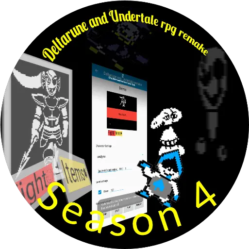 Deltarune And Undertale Rpg Remake 2 Apps On Google Play Fictional Character Png Undertale Logo Transparent