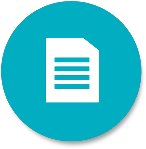Icon Document Circle Png Document Icon Png