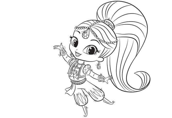 Download Shimmer And Shine Shimmer And Shine Drawings Png Shimmer And Shine Png