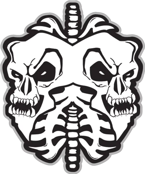 Twiztid Rib Cage Skulls Psd Official Psds Twiztid Logo Png Rib Cage Png