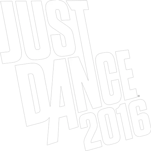 Just Dance 2016 Fast Company Logo White Png Just Dance Logos