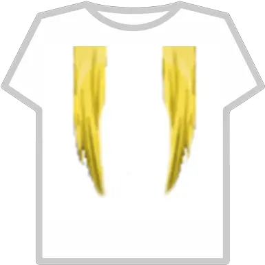 Blonde Hair T Shirt Hair Roblox Png Blonde Hair Png