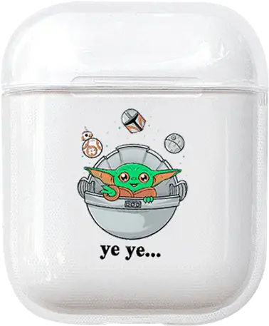 Baby Yoda Ye Clear Protective Png Transparent