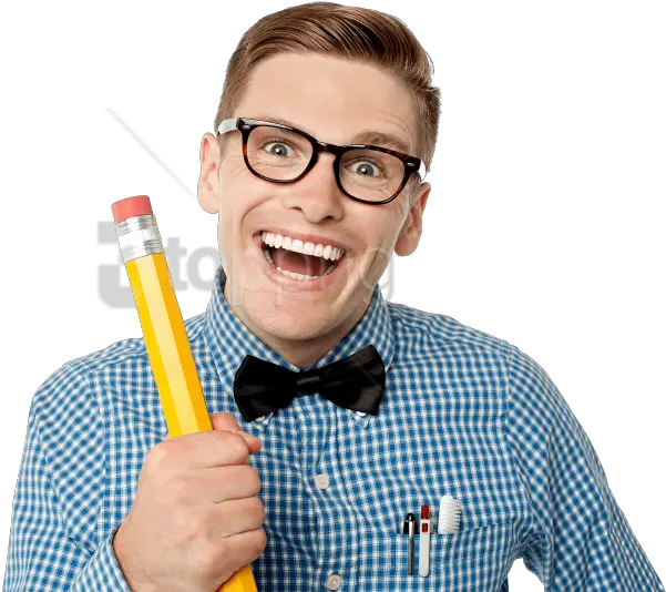 Png Specs Guy Images Transparent Nerd Png Guy Png