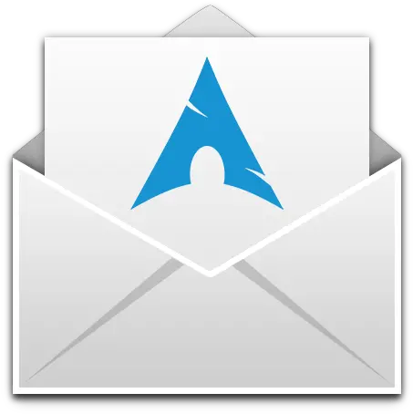 Email Notifications Arch Linux Png Arch Linux Logo