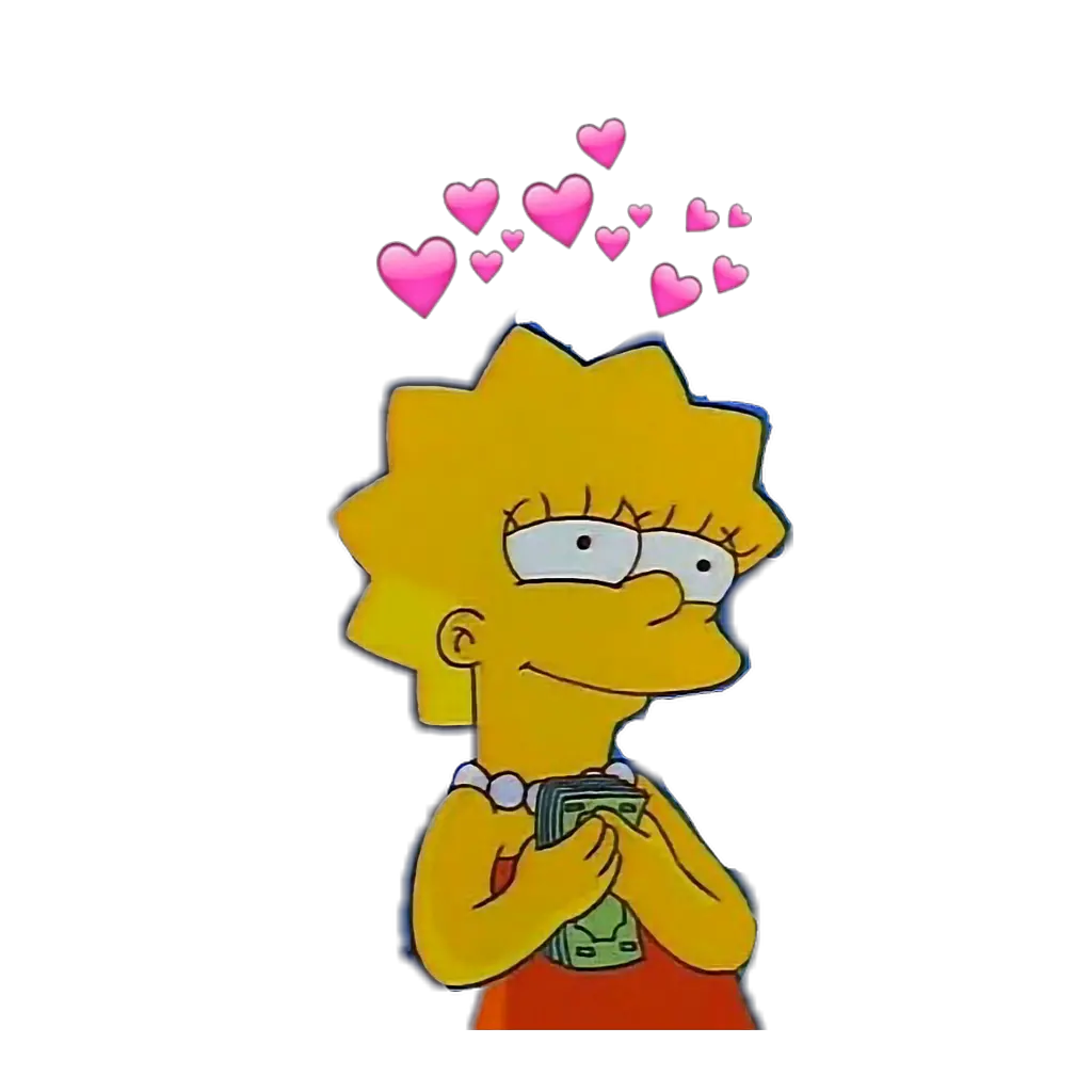 Aesthetic Lisa Simpson Png Stickers De Lisa Simpson Parental Advisory Sticker Png