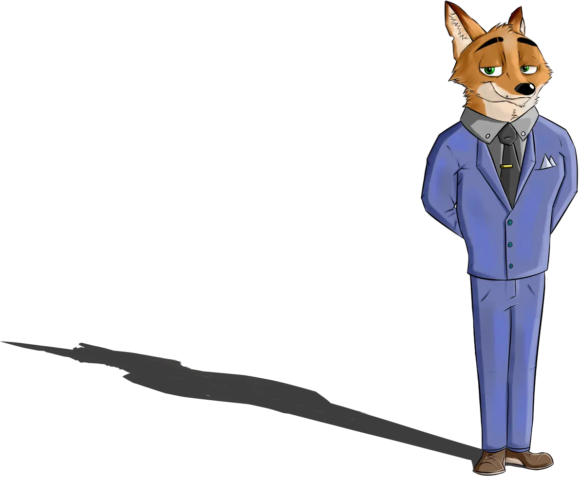 Download Nick Wilde Cartoon Png Image With No Background Standing Around Nick Wilde Png