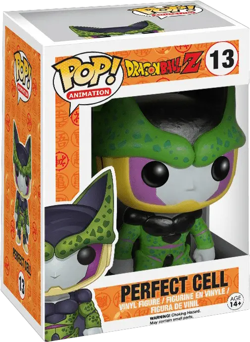 Funko Pop Animation 13 Dragonball Z Perfect Cell Vinyl Figure New Pop Vinyl Png Perfect Cell Png