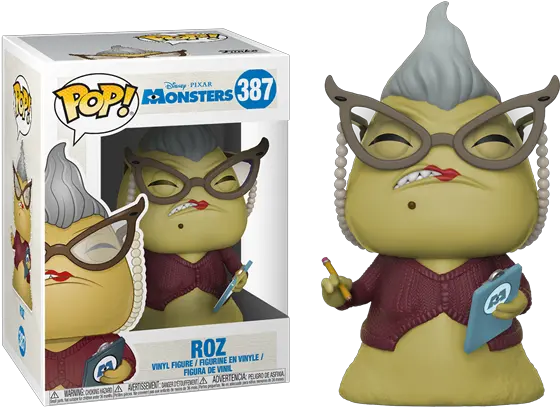 Monsters Inc Roz Pop New Funko Pop Disney Png Monster Inc Png