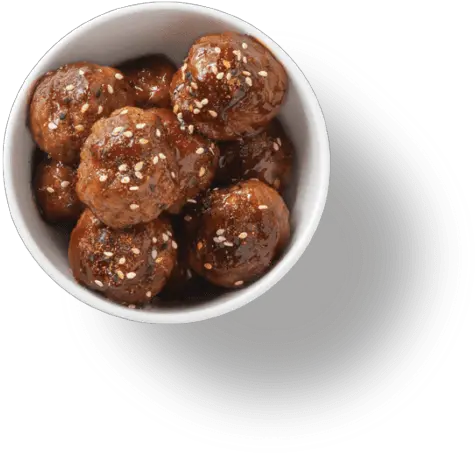 Korean Bbq Meatballs Noodles Company Mozartkugel Png Meatball Png