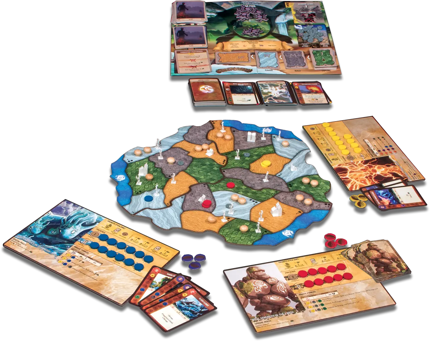 Download Image From The Publisher Spirit Island Board Game Png Board Game Png