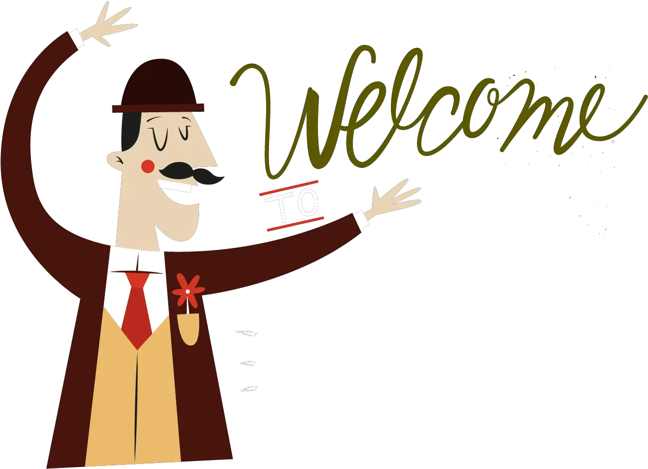 Cartoon Welcome Gestures Png Download Welcome Cartoon Png Welcome Transparent Background