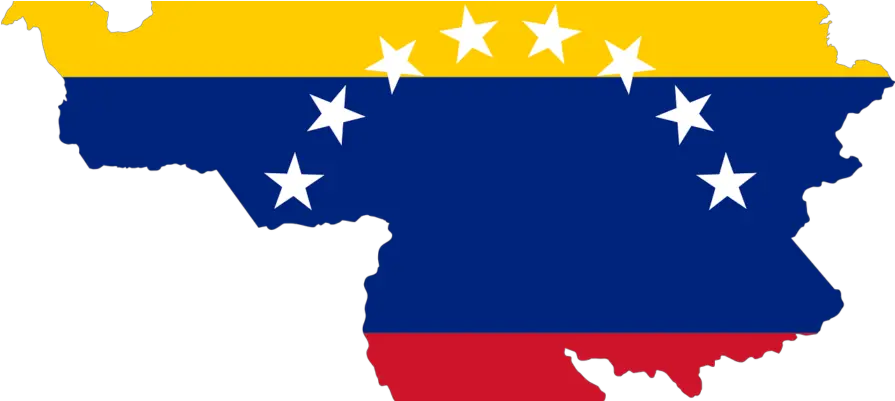 Venezuela Country Map Flag Clipart Venezuela Flag On Country Transparent Background Png Venezuela Flag Png