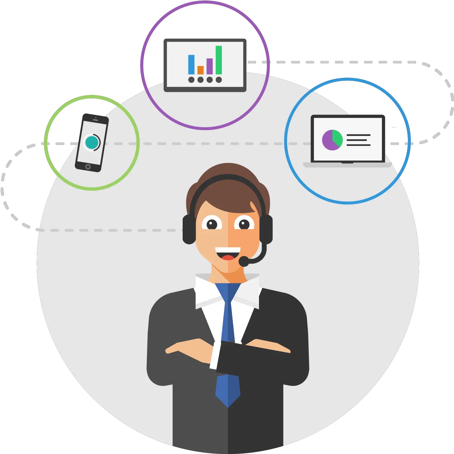 Cpa Advertising Analytics Worker Png Know Your Customer Icon