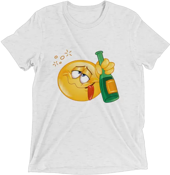 Funny Drunk Emoji Shirts Smiley Face Unisex Tshirts Short Sleeve Png Party Emoji Transparent