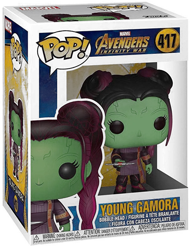 Marvel Infinity War S2 Young Gamora W Dagg Pop Vinyl Figure Funko Pop Png Gamora Png