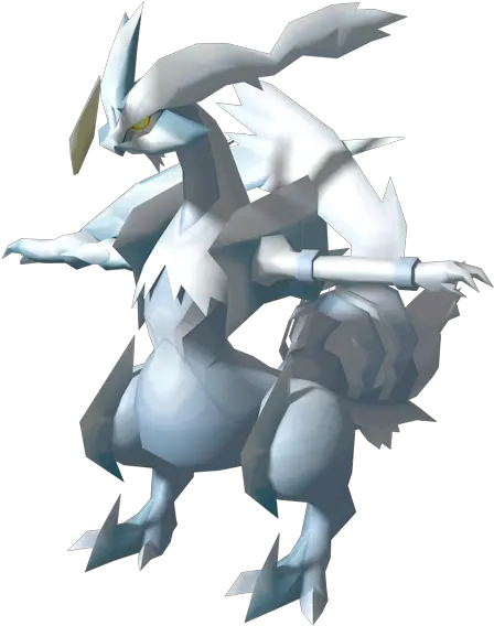 Ds Dsi Pokémon Black 2 White 2 White Kyurem Title White Kyurem 3d Model Png Pokemon Black 2 Logo