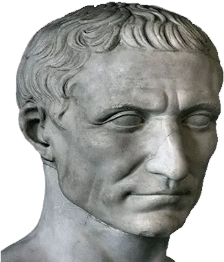 E Roman Julius Caesar Portrait Png Roman Bust Png