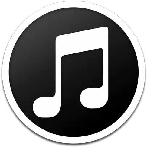 Itunes Black Default Icon 1024x1024px Music Logo Purple Png Itunes Icon Png