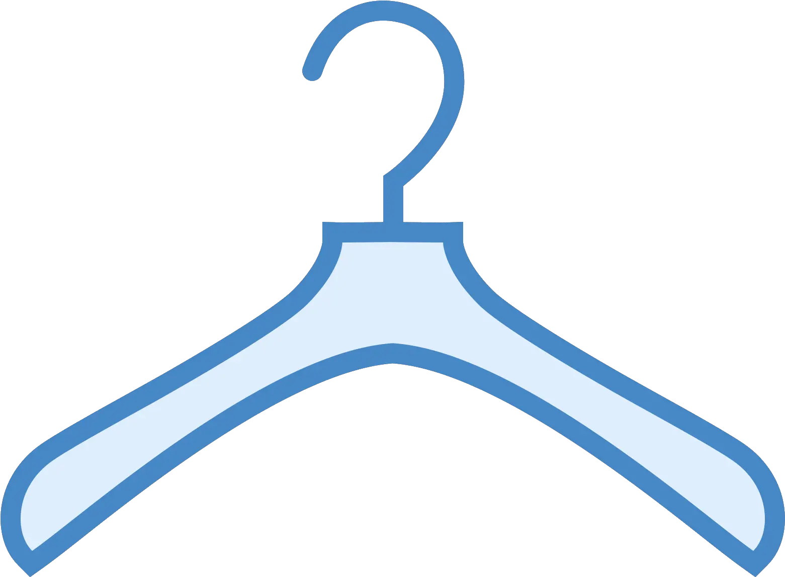 Standard Clothes Hanger Clipart Blue Hanger Clipart Png Clothes Hanger Icon