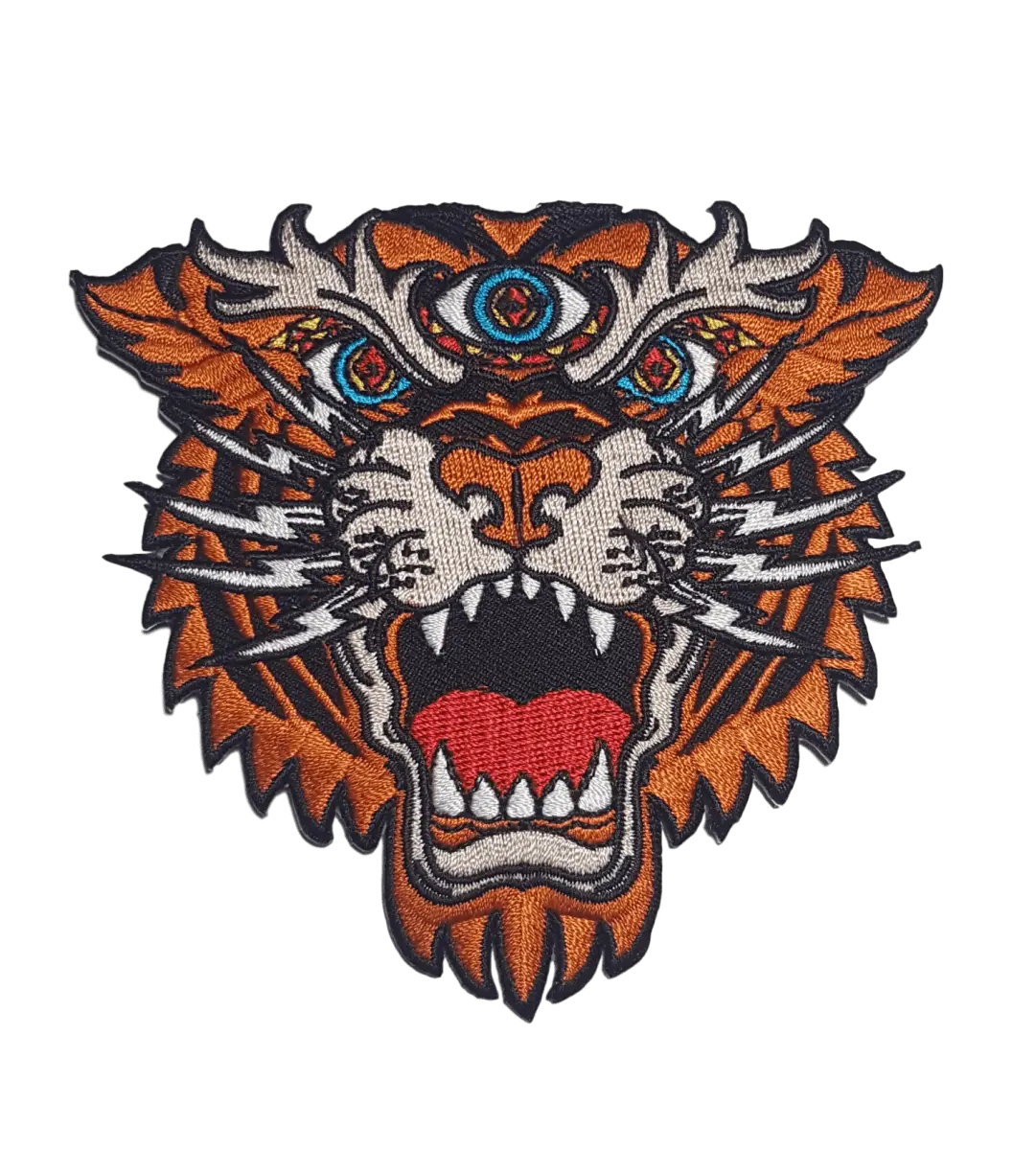 Embroidered Patch Png Image Third Eye Tiger Third Eye Png