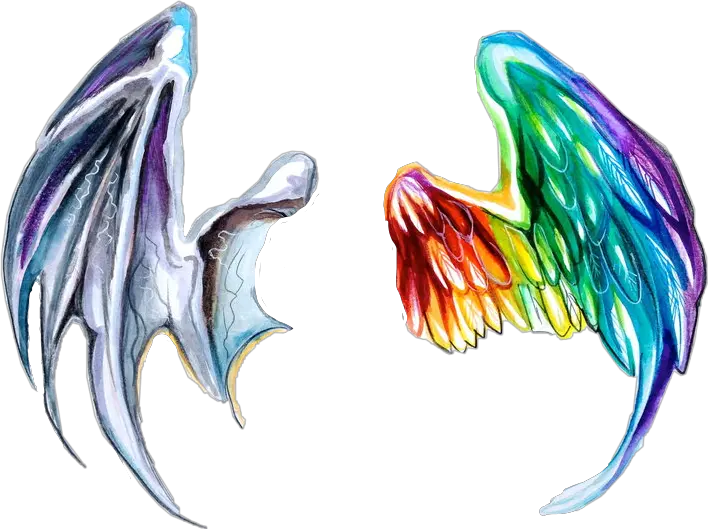 Wide Angel Wings Png