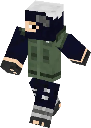 Edited Original Kakashi Skin Minecraft Skins Minecraft Emo Girl Skin Png Kakashi Sharingan Png