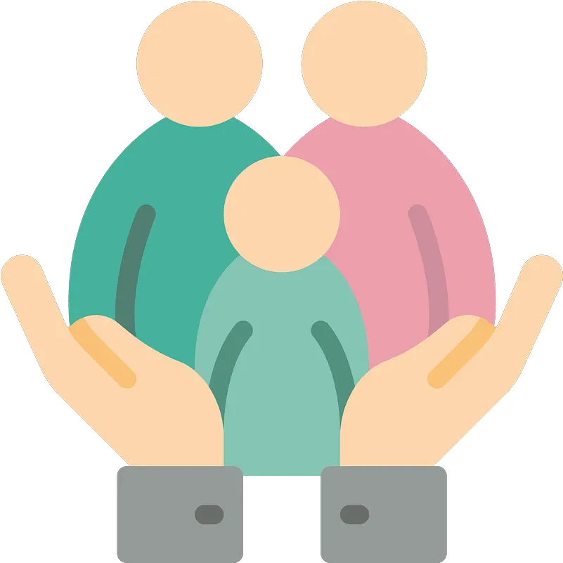 Pair Of Hands Holding A Family Together Clipart Free Hands Holding A Family Clipart Png Hands Holding Png