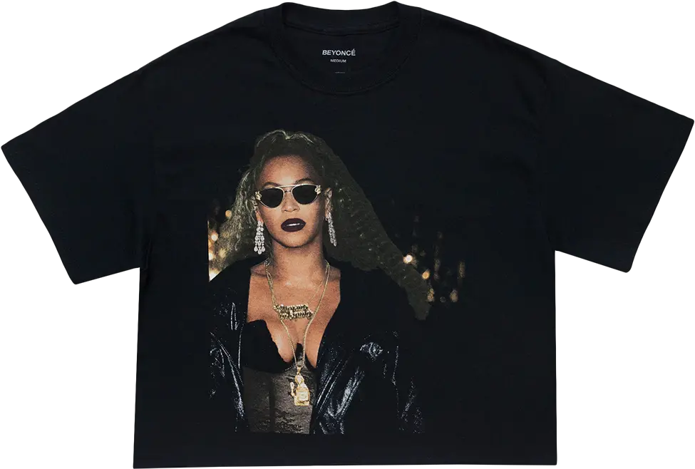 Beyoncé Lace U0026 Leather Crop Tee Beyonce Png Beyonce Transparent