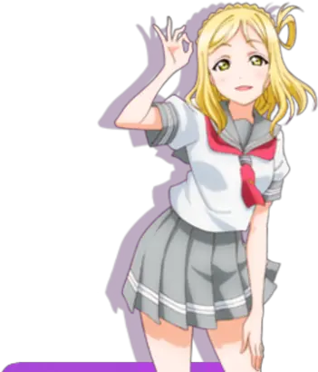 Mari Ohara Mari Ohara Love Live Png Mari Ohara Transparent